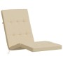 Cojines para tumbona 2 uds tela Oxford beige de vidaXL, Cojines para sillas y sofás - Ref: Foro24-361987, Precio: 46,99 €, De...