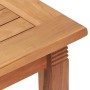 Garden dining table solid teak wood 200x100x75 cm by vidaXL, Garden tables - Ref: Foro24-315466, Price: 354,89 €, Discount: %