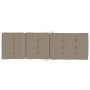 Cojines para tumbona 2 uds tela Oxford gris taupe de vidaXL, Cojines para sillas y sofás - Ref: Foro24-361992, Precio: 46,99 ...