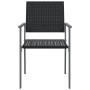 Garden chairs 2 pcs black synthetic rattan 54x62.5x89 cm by vidaXL, Garden chairs - Ref: Foro24-364098, Price: 76,86 €, Disco...