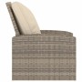 Garden recliner and light brown synthetic rattan cushions by vidaXL, Garden chairs - Ref: Foro24-364103, Price: 273,29 €, Dis...