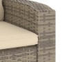 Garden recliner and light brown synthetic rattan cushions by vidaXL, Garden chairs - Ref: Foro24-364103, Price: 273,29 €, Dis...