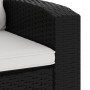 Garden recliner with black synthetic rattan cushions by vidaXL, Garden chairs - Ref: Foro24-364105, Price: 172,82 €, Discount: %