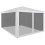 Carpa de celebraciones plegable con 4 paredes de malla 4x3 m de vidaXL, Carpas y cenadores - Ref: Foro24-45109, Precio: 91,49...