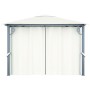 Pavillon mit cremefarbenem Aluminiumvorhang 300x300 cm von vidaXL, Zelte und Pavillons - Ref: Foro24-48042, Preis: 467,82 €, ...