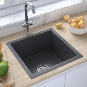 Handmade black stainless steel sink by vidaXL, Sinks - Ref: Foro24-51501, Price: 103,99 €, Discount: %