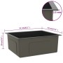 Handmade black stainless steel sink by vidaXL, Sinks - Ref: Foro24-51503, Price: 119,57 €, Discount: %