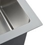 Handmade stainless steel kitchen sink by vidaXL, Sinks - Ref: Foro24-51522, Price: 150,43 €, Discount: %