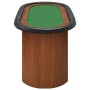 Mesa de póquer para 10 jugadores verde 160x80x75 cm de vidaXL, Mesas de juego y de póquer - Ref: Foro24-80408, Precio: 214,99...