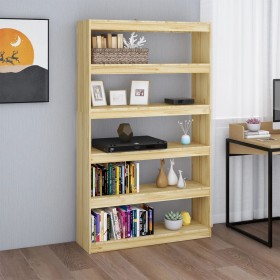 Pine wood shelf/space divider 100x30x167.5 cm by vidaXL, Bookcases and shelves - Ref: Foro24-808223, Price: 103,99 €, Discoun...