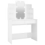 Dresser with bright white LED 96x40x142 cm by vidaXL, Bedroom Dressers - Ref: Foro24-808825, Price: 186,21 €, Discount: %