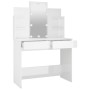 Dresser with bright white LED 96x40x142 cm by vidaXL, Bedroom Dressers - Ref: Foro24-808825, Price: 186,21 €, Discount: %