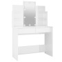 Dresser with bright white LED 96x40x142 cm by vidaXL, Bedroom Dressers - Ref: Foro24-808825, Price: 186,21 €, Discount: %