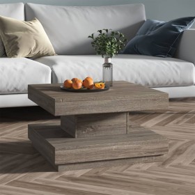 Gray MDF coffee table 60x60x35 cm by vidaXL, Coffee table - Ref: Foro24-286098, Price: 77,10 €, Discount: %