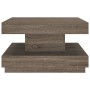 Mesa de centro de MDF gris 60x60x35 cm de vidaXL, Mesas de centro - Ref: Foro24-286098, Precio: 77,10 €, Descuento: %