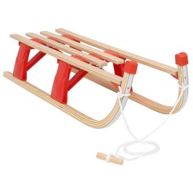 Folding wooden sled 110 cm by vidaXL, Sleighs - Ref: Foro24-93696, Price: 71,99 €, Discount: %