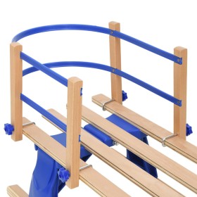 Respaldo para trineo madera contrachapada azul de vidaXL, Trineos - Ref: Foro24-93697, Precio: 27,99 €, Descuento: %