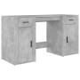 Betongrauer Sperrholzschreibtisch mit Schrank von vidaXL, Schreibtische - Ref: Foro24-3185435, Preis: 164,73 €, Rabatt: %