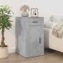 Concrete gray plywood desk with cabinet by vidaXL, Desks - Ref: Foro24-3185435, Price: 164,73 €, Discount: %