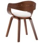 Dining chairs 4 units curved wood and synthetic leather by vidaXL, dining chairs - Ref: Foro24-3054814, Price: 570,99 €, Disc...