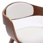 Dining chairs 6 units curved wood and synthetic leather by vidaXL, dining chairs - Ref: Foro24-3054815, Price: 853,86 €, Disc...