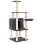 Cat scratching post with dark gray sisal posts 132 cm by vidaXL, Cat furniture - Ref: Foro24-171728, Price: 49,79 €, Discount: %