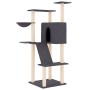 Cat scratching post with dark gray sisal posts 143 cm by vidaXL, Cat furniture - Ref: Foro24-171731, Price: 62,75 €, Discount: %