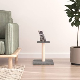 Light gray scratching post for cats with a 38 cm platform. by vidaXL, Cat furniture - Ref: Foro24-171736, Price: 17,99 €, Dis...