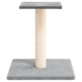 Light gray scratching post for cats with a 38 cm platform. by vidaXL, Cat furniture - Ref: Foro24-171736, Price: 18,08 €, Dis...