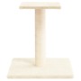 Cat scratching post with cream platform 38 cm by vidaXL, Cat furniture - Ref: Foro24-171735, Price: 18,40 €, Discount: %