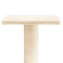 Cat scratching post with cream platform 38 cm by vidaXL, Cat furniture - Ref: Foro24-171735, Price: 18,40 €, Discount: %