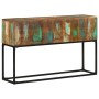 Solid recycled wood console table 120x30x75 cm by vidaXL, Side tables - Ref: Foro24-320822, Price: 126,98 €, Discount: %