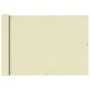 Toldo para balcón tela oxford 75x400 cm crema de vidaXL, Sombrillas - Ref: Foro24-42336, Precio: 16,99 €, Descuento: %