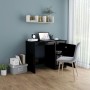 Glossy black plywood desk 100x50x76 cm by vidaXL, Desks - Ref: Foro24-801803, Price: 130,78 €, Discount: %