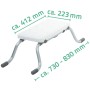 RIDDER Asiento/Taburete bañera Eco blanco A0042001 de RIDDER, Asientos y bancos para duchas - Ref: Foro24-421599, Precio: 64,...