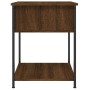 Oak brown engineered wood bedside table 44x45x58 cm by vidaXL, Nightstands - Ref: Foro24-825851, Price: 42,19 €, Discount: %