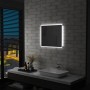 LED and touch sensor wall-mounted bathroom mirror 60x50 cm by vidaXL, Mirrors - Ref: Foro24-144735, Price: 100,07 €, Discount: %