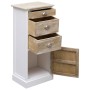 Paulownia wood auxiliary cabinet 38x28x86 cm by vidaXL, Drawers - Ref: Foro24-284075, Price: 120,81 €, Discount: %