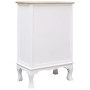 White wooden chest of drawers 50x30x80 cm by vidaXL, Sideboards - Ref: Foro24-284181, Price: 183,33 €, Discount: %