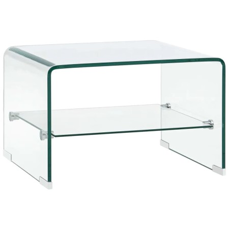 Transparent tempered glass coffee table 50x45x33 cm by vidaXL, Coffee table - Ref: Foro24-284744, Price: 135,99 €, Discount: %