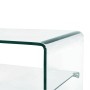 Transparent tempered glass coffee table 50x45x33 cm by vidaXL, Coffee table - Ref: Foro24-284744, Price: 135,99 €, Discount: %