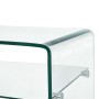 Tempered glass transparent coffee table 98x45x31 cm by vidaXL, Coffee table - Ref: Foro24-284745, Price: 192,91 €, Discount: %