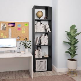 Black plywood shelving/divider 45x24x159 cm by vidaXL, Bookcases and shelves - Ref: Foro24-800109, Price: 61,03 €, Discount: %