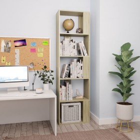 Sonoma oak plywood shelving 45x24x159 cm by vidaXL, Bookcases and shelves - Ref: Foro24-800111, Price: 63,17 €, Discount: %