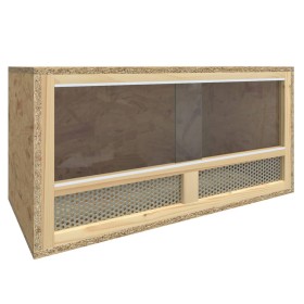 Sperrholzterrarium 60x30x30 cm von vidaXL, Käfige und Lebensräume für Kleintiere - Ref: Foro24-170887, Preis: 48,51 €, Rabatt: %