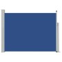 Einziehbare seitliche Gartenmarkise blau 100x500 cm von vidaXL, Sonnenschirme - Ref: Foro24-48384, Preis: 81,22 €, Rabatt: %