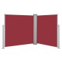 Toldo lateral retráctil rojo 100x600 cm de vidaXL, Sombrillas - Ref: Foro24-48447, Precio: 87,23 €, Descuento: %