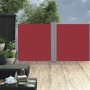 Toldo lateral retráctil rojo 100x600 cm de vidaXL, Sombrillas - Ref: Foro24-48447, Precio: 87,23 €, Descuento: %