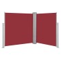 Toldo lateral retráctil rojo 140x600 cm de vidaXL, Sombrillas - Ref: Foro24-48459, Precio: 66,83 €, Descuento: %