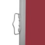 Toldo lateral retráctil rojo 140x600 cm de vidaXL, Sombrillas - Ref: Foro24-48459, Precio: 66,83 €, Descuento: %